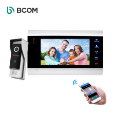 Bcomtech StableWIFI VideoDoorIntercom System pour porte de villa vidéo 4 fils